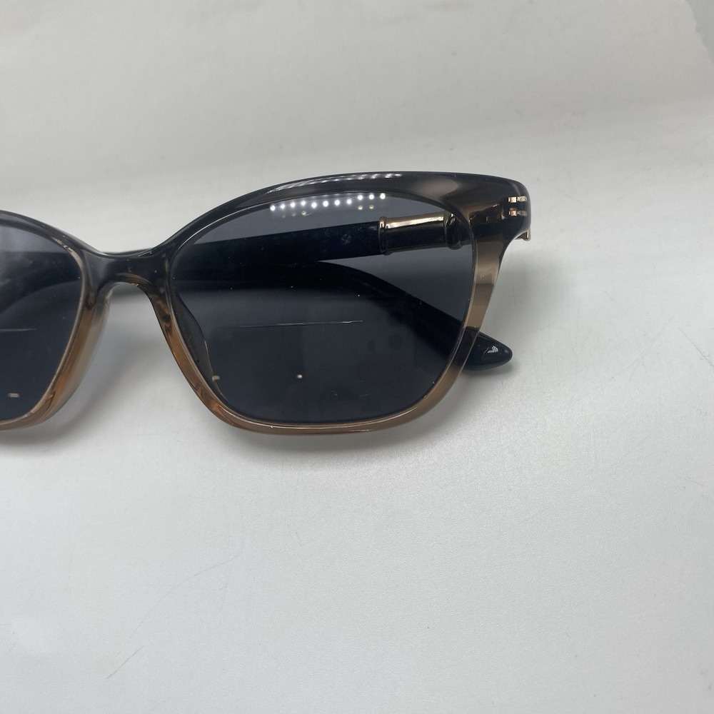 Badgley Mischka Sunglasses Women FRAME ONLY Cat Eye Black Brown 649 - Picture 4 of 15